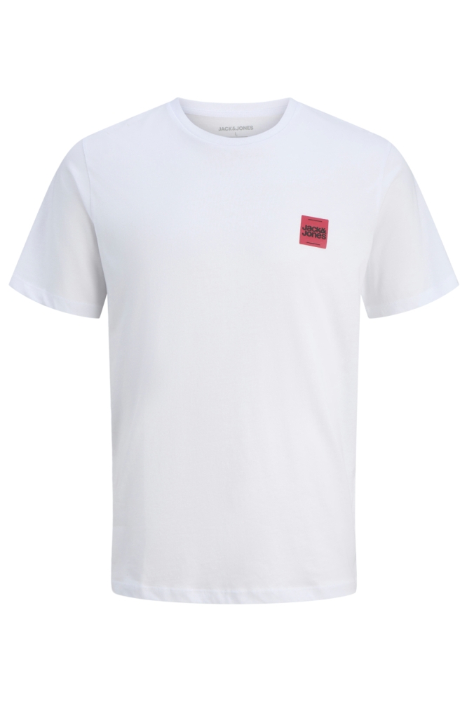 JJBRANDY TEE SS CREW NECK LN 12279100 WHITE